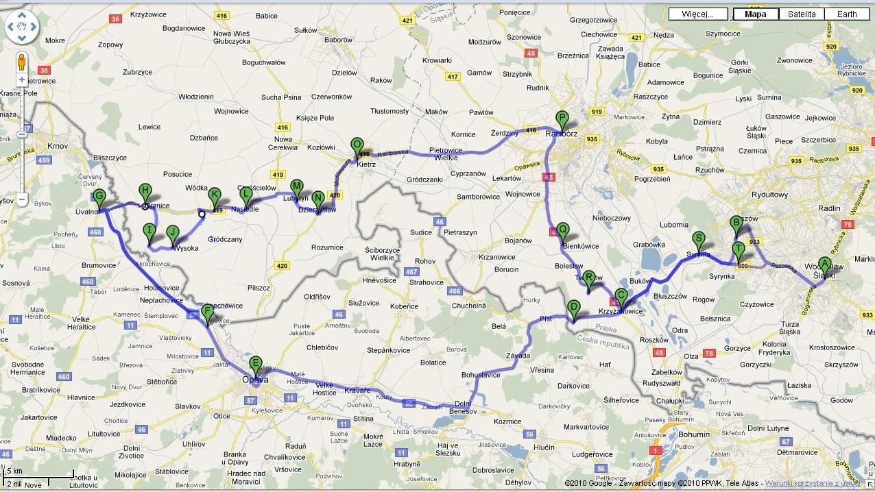 Uvalno Cz. 164km