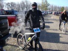 -15C just before the race