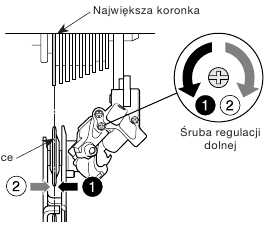 Przerzutka shimano tylna