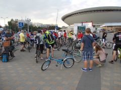 Katowicka Masa Krtyczna Sierpień 2013 Romet wigry 3