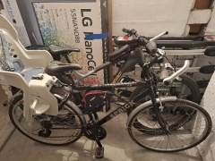 Szykując miejsce na 3 ci rower